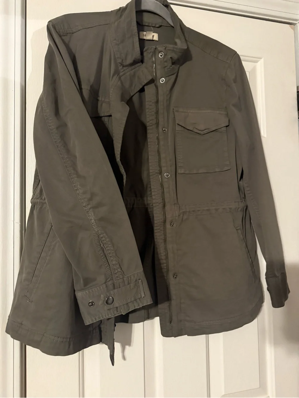 Style & Co. Olive Green Utility Jacket - Picture 6 of 6